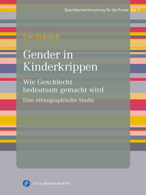 cover image of Gender in Kinderkrippen